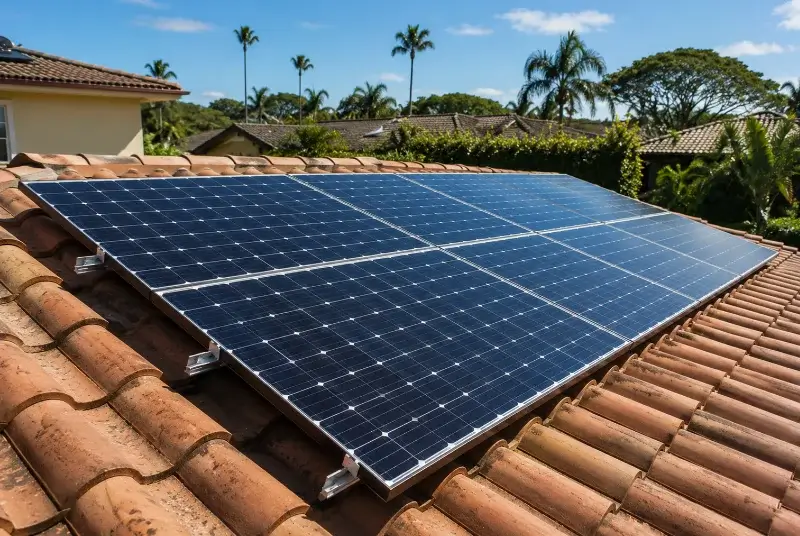 Installation de panneaux solaires à Saint-Séglin